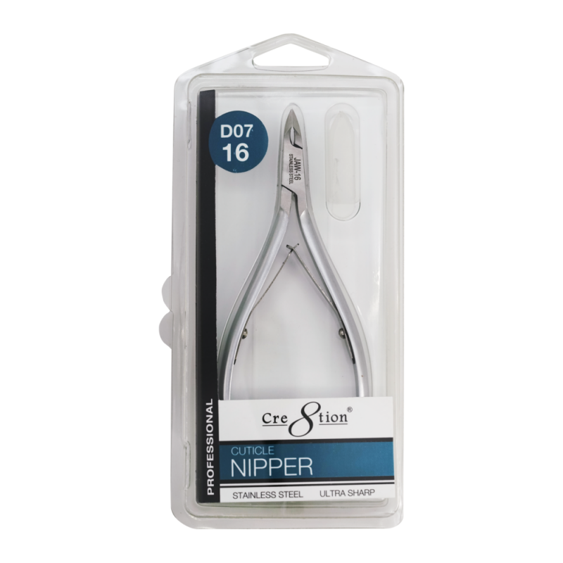 Cre8tion Cuticle Nipper D-07, Size 16